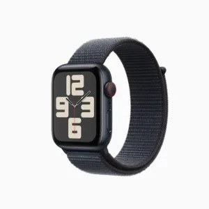 Apple Watch SE GPS + Cellular 44mm Midnight Aluminium Ink Sport Loop